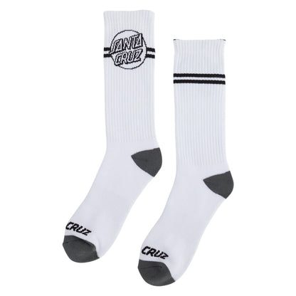 SANTA CRUZ / ODYSSEY SOCKS (WHITE)