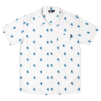 SANTA CRUZ / SCREAMING HAND S/S PARTY SHIRT (WHITE)