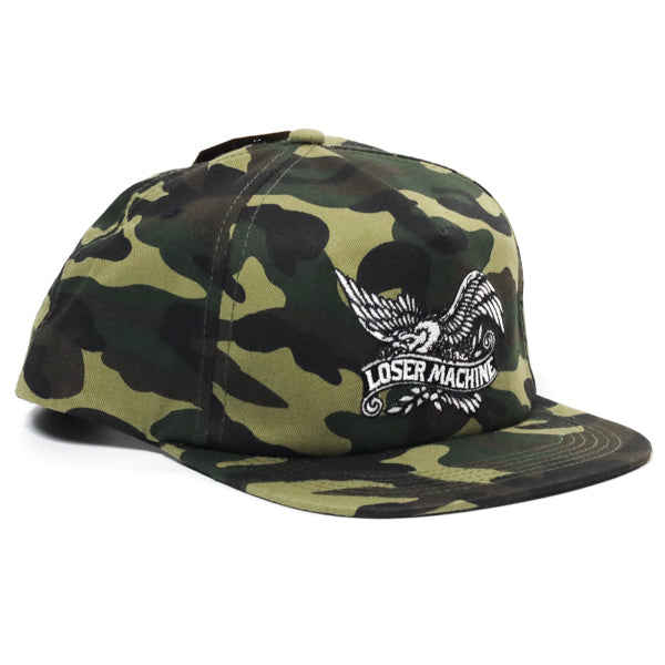 LOSER MACHINE / ELWAY SNAPBACK CAP (CAMO)