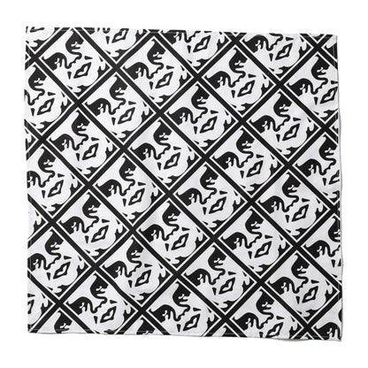 OBEY / OBEY ICON BANDANA (BLACK/WHITE)