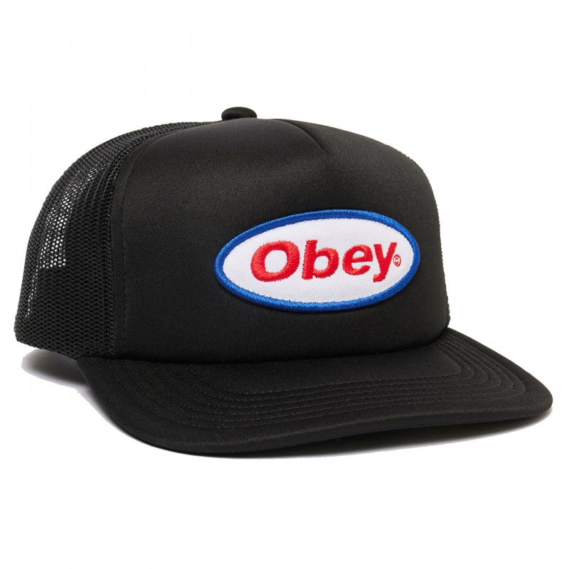 OBEY / OBEY CHISEL TRUCKER CAP (BLACK)