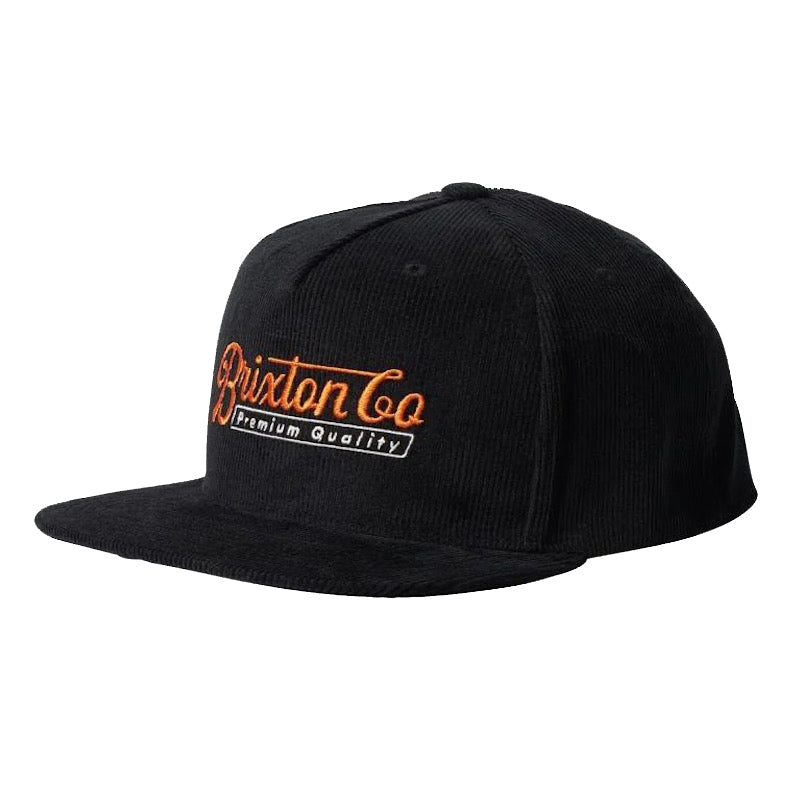 BRIXTON / BELFORD NETPLUS MP SNAPBACK CAP (BLACK) – Feelin'